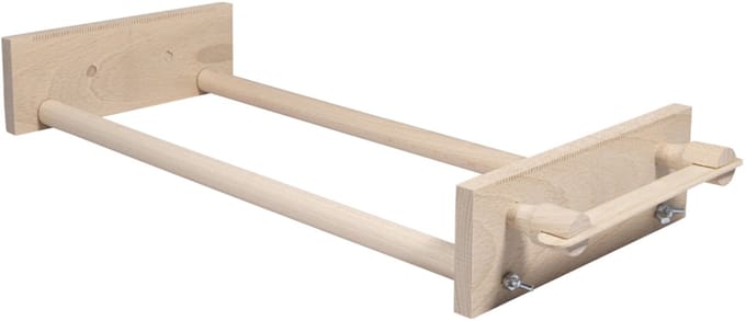 Rayher Speelgoed/knutsel/hobby kralen weefraam - 44 x 17 cm - weefbreedte 14 cm