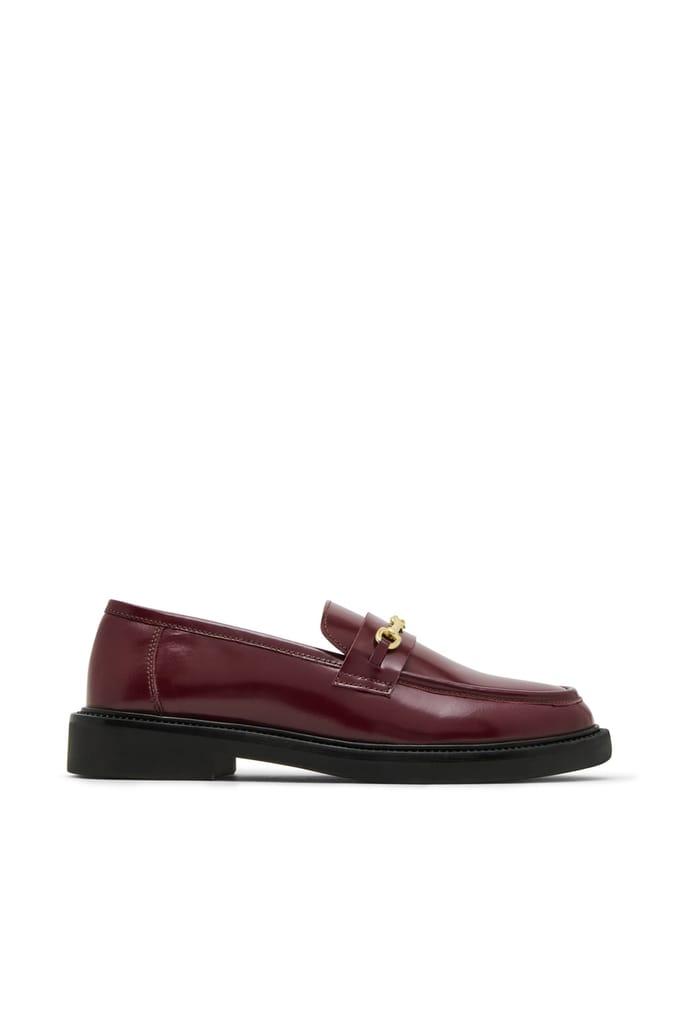 Steve Madden Huddles Flat Shoes Bur Box Leather Größe: 36 | Loafer Outlet | Damen