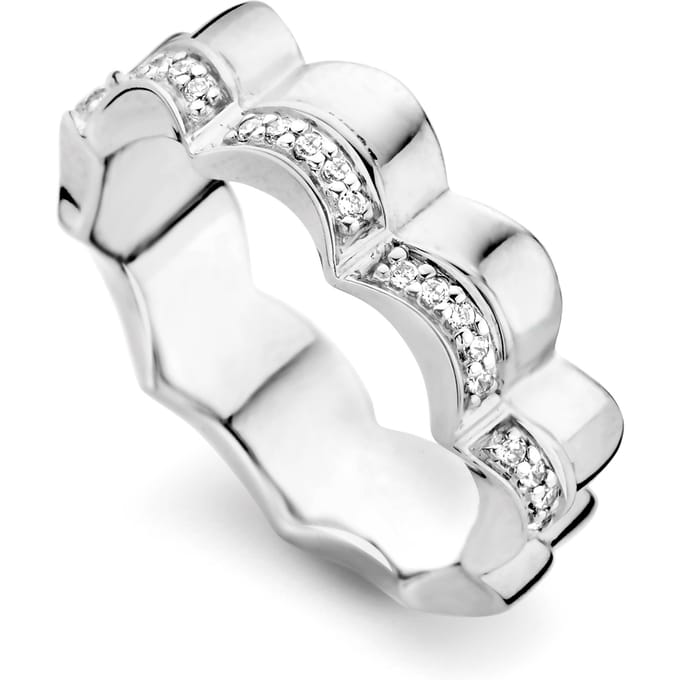 Orphelia Dames 925 Sterling Zilveren Ring - Zilver ZR-7127