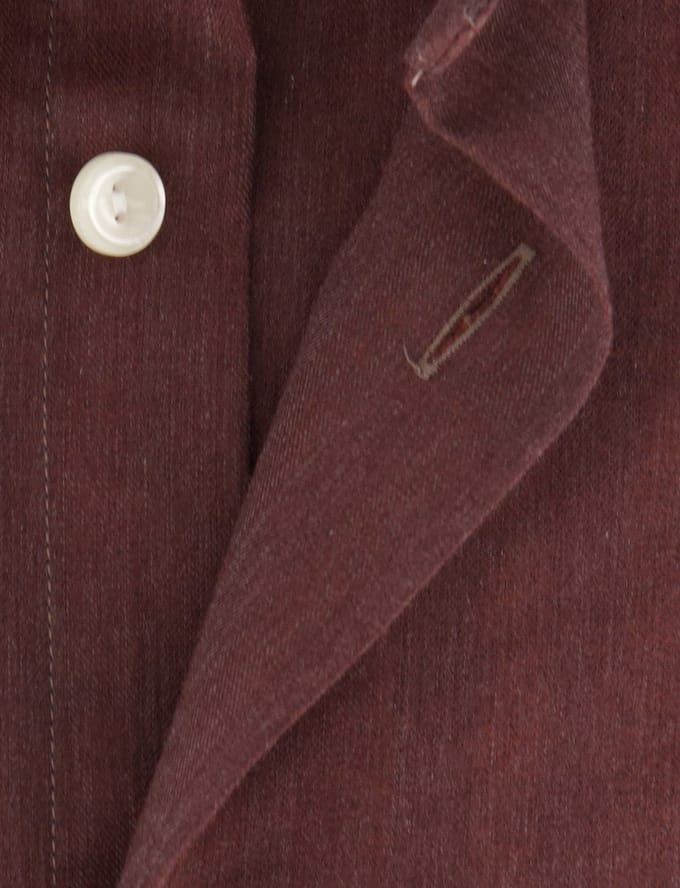 Eton classic fit overhemd katoen bordeaux