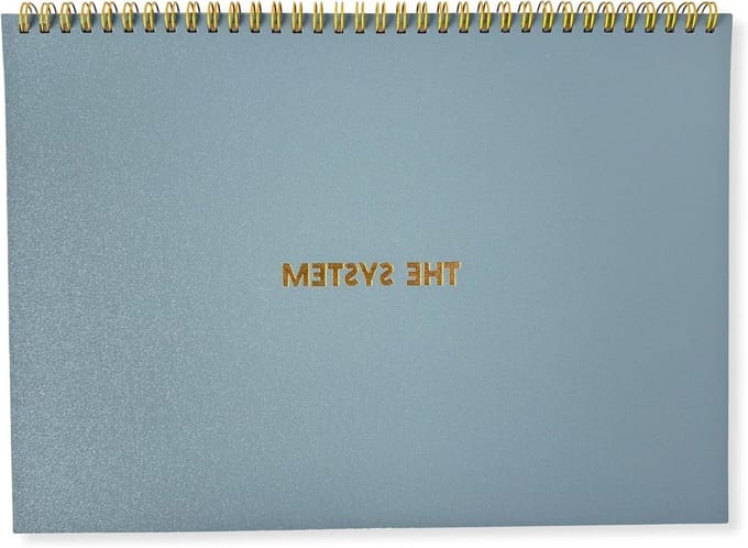 Project Planner - Weekplanner Organiser - Taken Beheren - Ongedateerde Weekindeling - 8.5 x 11 Inch - Grijs Goud