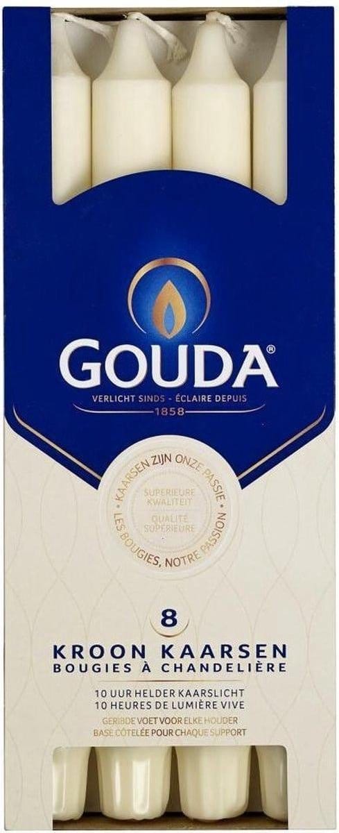 Gouda kroonkaarse gebroken wit