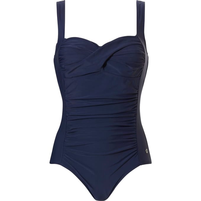 Pastunette Beach - Maat 38  - Blue Beauty - Corrigerend Badpak - Blauw -