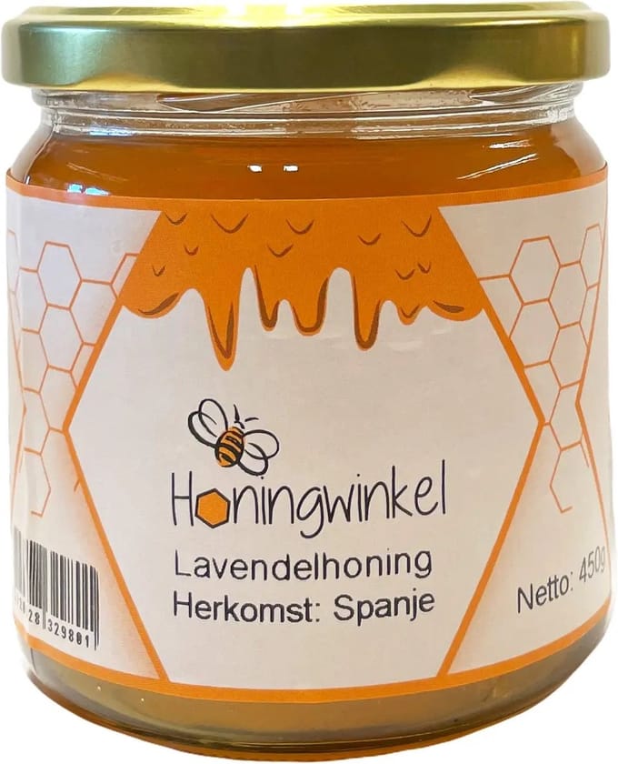 Lavendelhoning 450g Spanje Honingwinkel (vloeibaar)