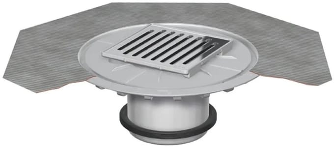 ACO Opzetstuk AV-Selecta 148x148/K3/ Kunststof/Roest V2A vergrendelbaar, 5141.91.22