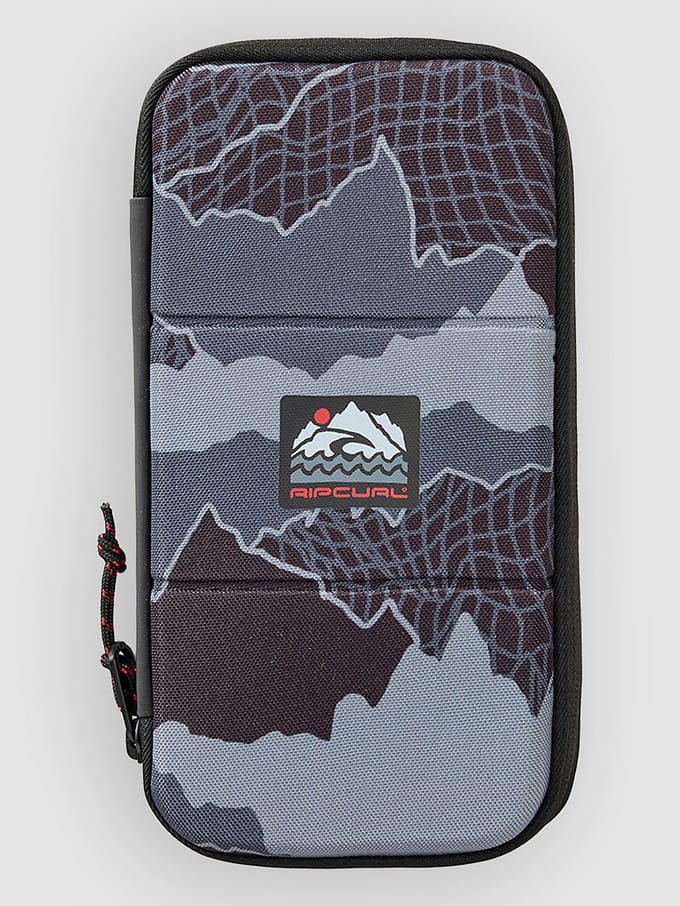 Rip Curl F-Light Search Travel Wallet - Black/Grey