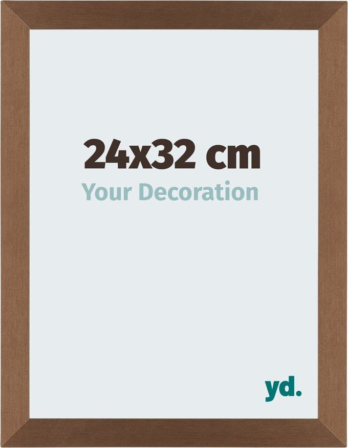 Your Decoration - Fotolijst 24x32 cm - MDF - Koper Decor - Mura
