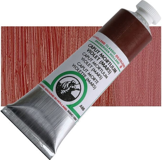 Old Holland Olieverf Caput Mortum Violet Mars A66 18ml