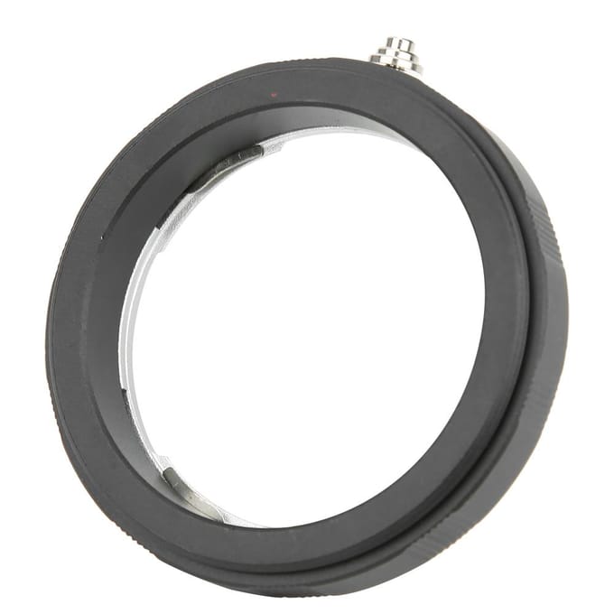 Lensadapterring Metaal voor Sony NEX Mount SLR-lens naar voor M57*0.75 Schroefdraad Interface gray
