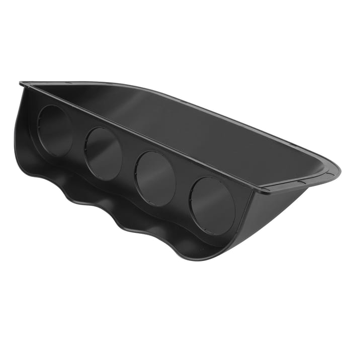 Universele 4-Gats Meterhouder Quad Meter Pod 52mm2in Instrumenten Dashboard Onderdelen black