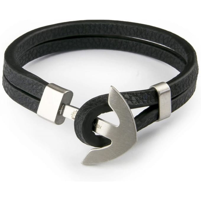 Monomen Men's Genuine Nappa Leather Bracelet MM10810