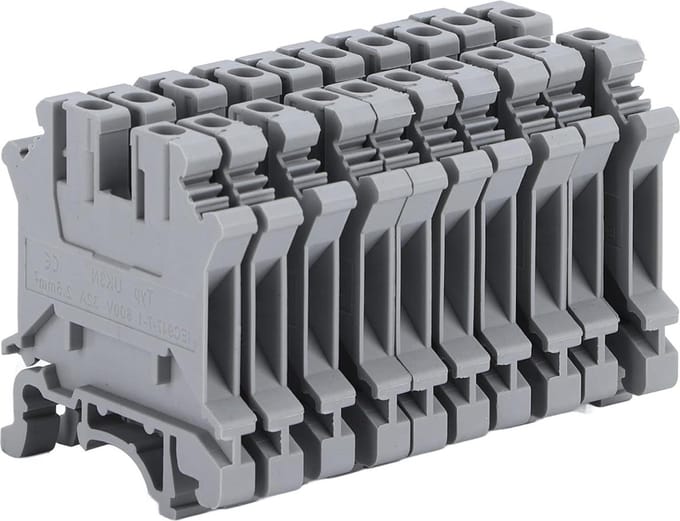 Combinatieklemmen DIN-railmontageklem voor elektrische aansluitingen - 800V 32A