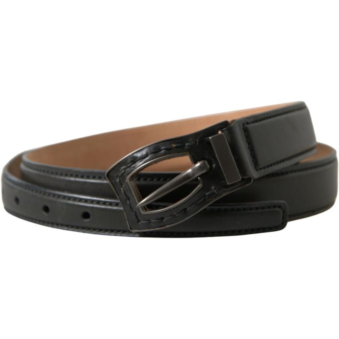 Leren Riem Met Unieke Gesp