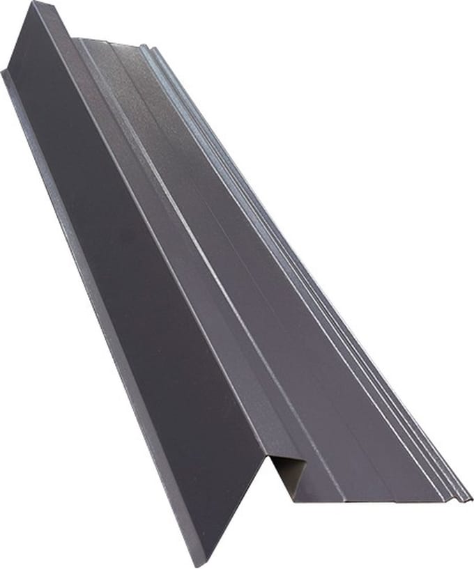 Wovar Windveer Dakpanplaat Antraciet Grijs 90 cm | Per Stuk