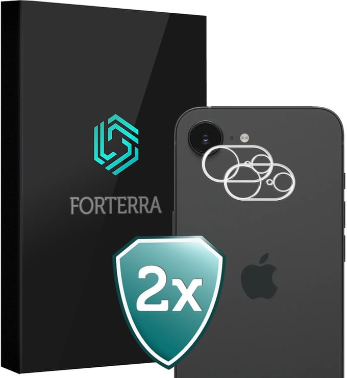 Camera Lens Protector 2 Stuks - Geschikt voor Apple iPhone 17e - Camera Screenprotector Beschermglas - Gehard Glas - Tempered Glass - Screen Protector