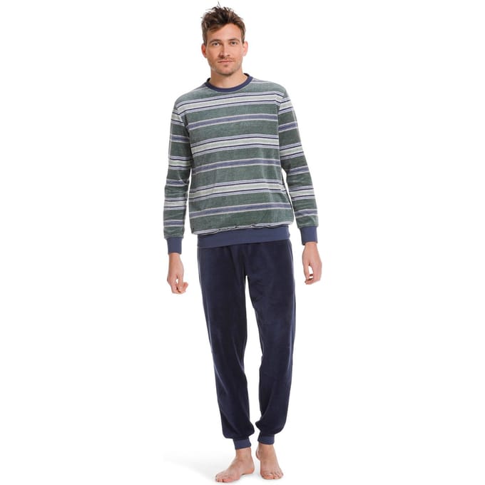 Pastunette men - Maat 2XL - Lodge - Pyjamaset - Grijs