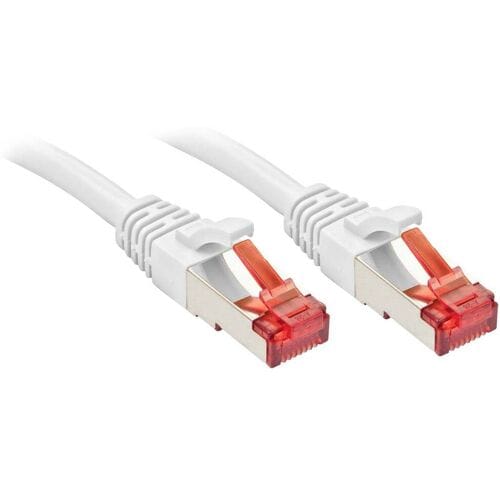 LINDY 47799 RJ45 Netwerkkabel, patchkabel CAT 6 S/FTP 15.00 m Wit Snagless 1 stuk(s)