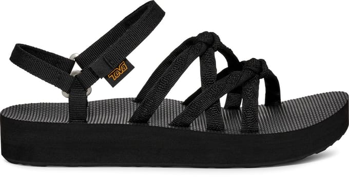 Teva Midform Kena Slim  Schoenen in Black voor Dames, Maat 42