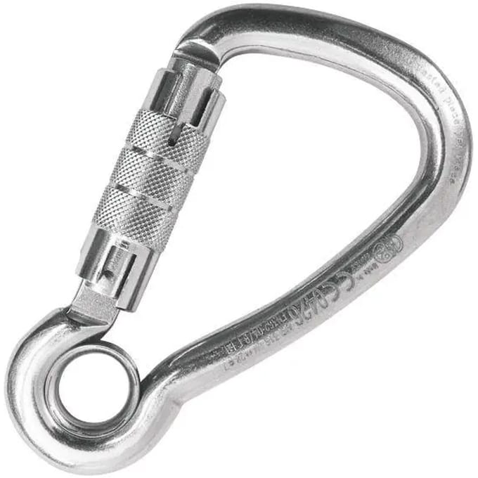 Klimkarabiner + met CE-oog Kong Twistlock