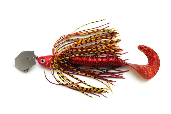 PikeAttack-VibeStrike-Chatterbait-Rood-17gram