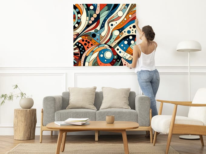 Kunstprint | Wanddecoratie | Forex | 75 × 75 cm