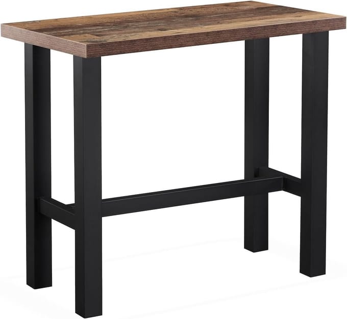 Bartafel Industrieel Design met U-Pootonderstel 120x60 cm