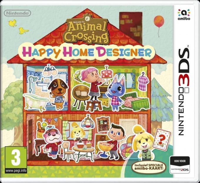 Animal Crossing: Happy Home Designer (Bundle Copy) /3DS