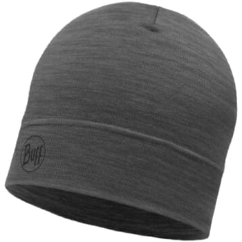 BUFF® Merino Lightweight Beanie SOLID GREY - Muts