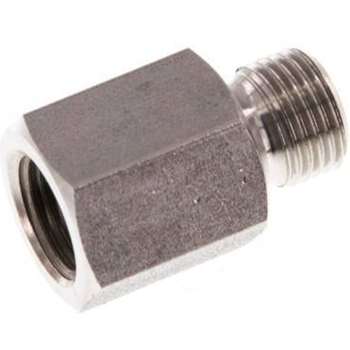 G 1/8'' F/M RVS Verlengstuk 40 Bar - 15 mm