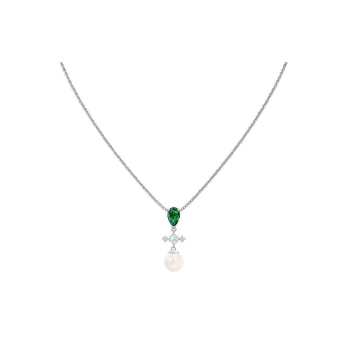 Swarovski Perfection Kettingen Dames Groen 5493103 Green white