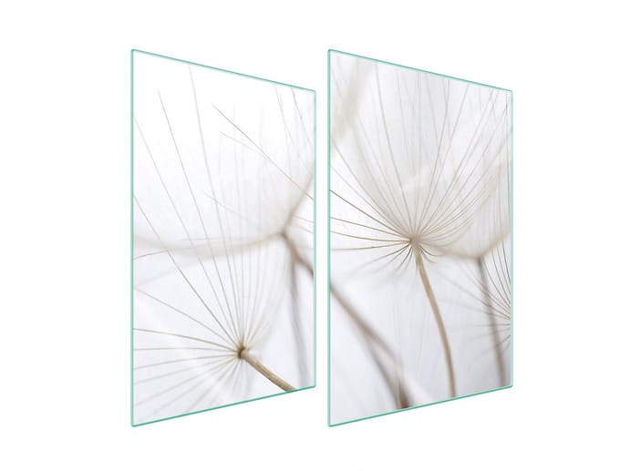TMK ArtDeko - Serre Platte - Beschermplaat - Gehard Glas - 35x52 cm