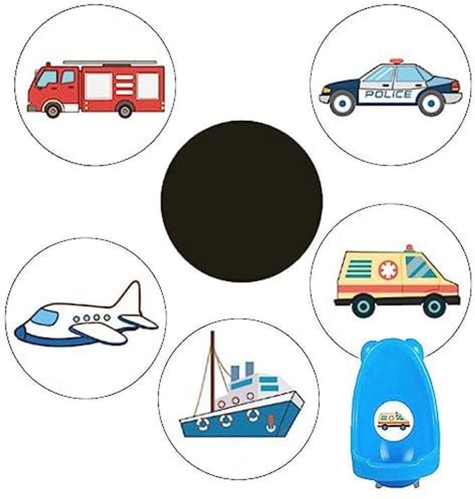 5 Stuks Potty Training Stickers - Herbruikbare Kleurveranderende Plakstickers voor Zindelijkheidstraining
