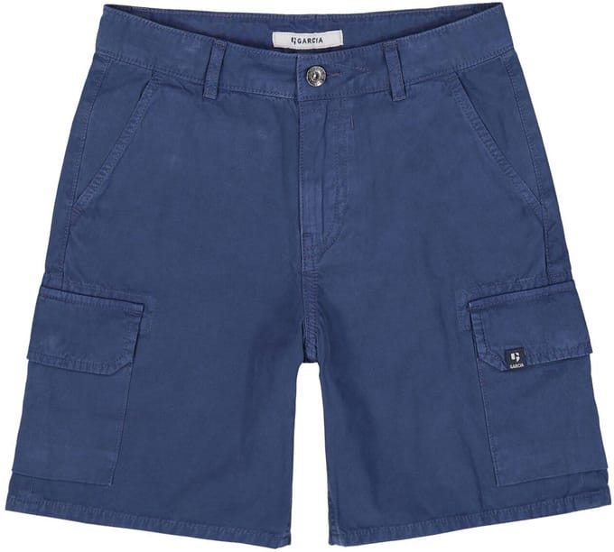 GARCIA Jongens Shorts Blauw - Maat 128