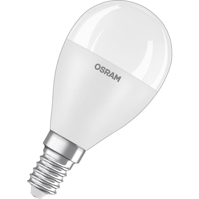 OSRAM LED Classic Star, druppel, mat, E14, 7,5 W, 4.000 K