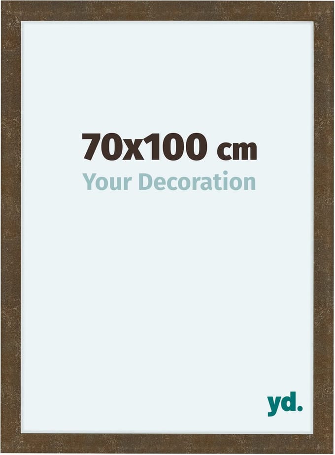 Your Decoration - Fotolijst 70x100 cm - MDF - Goud Antiek - Como