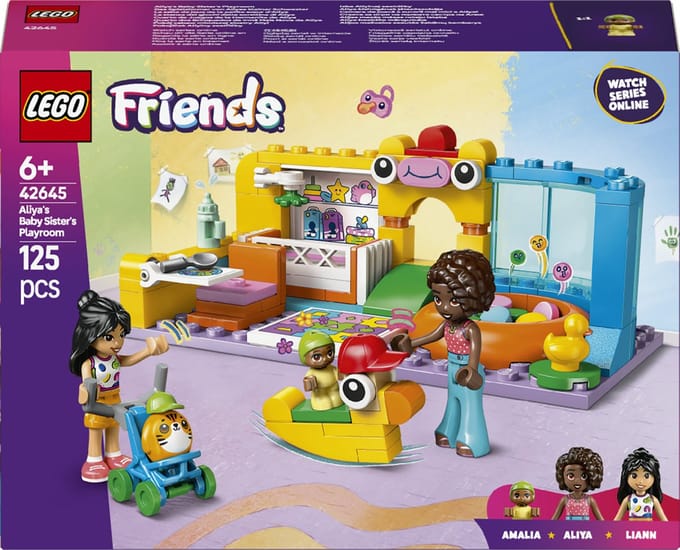 LEGO 42645 Friends - Speelkamer van Aliya's zusje