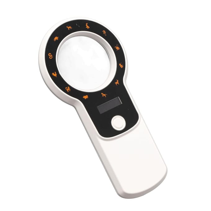 Dier Chip Scanner Gegevensopslag Bluetooth Draadloze Verbinding Huisdier ID Chip Lezer voor Hond Kat white