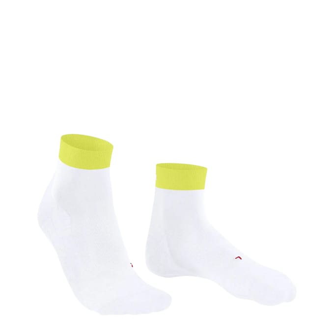 FALKE RU4 Short anti-blaar katoen functioneel materiaal hardloopsokken heren wit - maat 46-48
