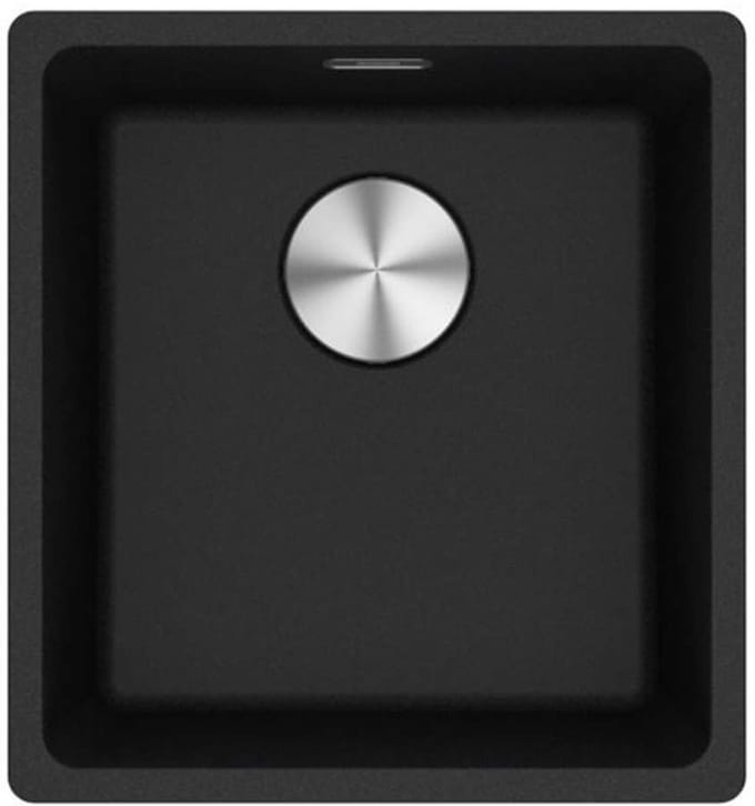 Franke Maris - MRG 110-37 fragraniet spoelbak, 40x43 cm, onyx 125.0697.910