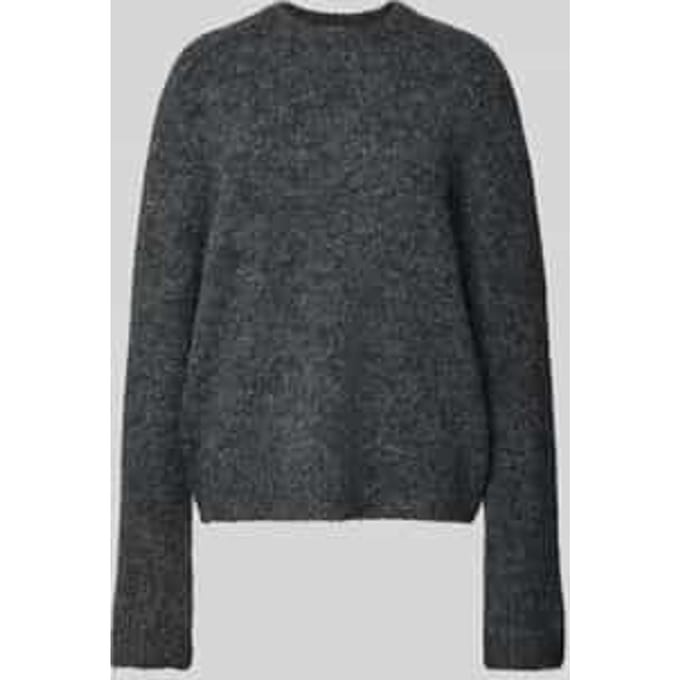 Oversized gebreide pullover met wol