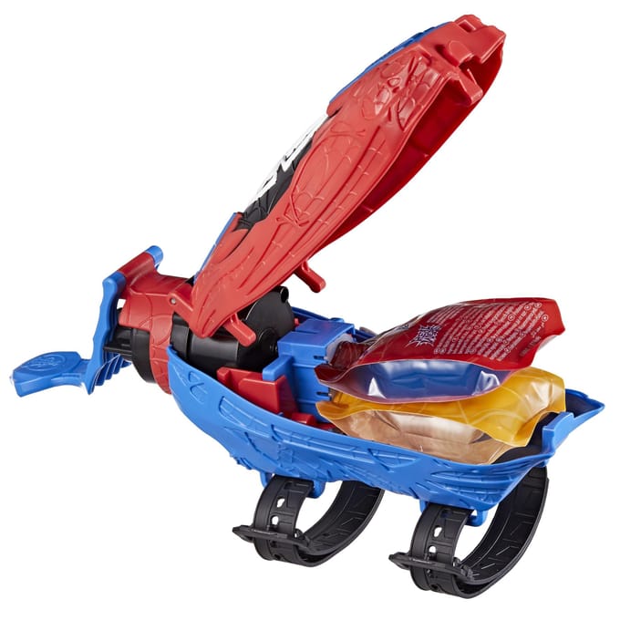 Marvel Spider-Man Real Webs Ultimate Web-blaster - 2-in-1 blaster - rollenspel - Spider-Man kostuum - Spider-Man speelgoed