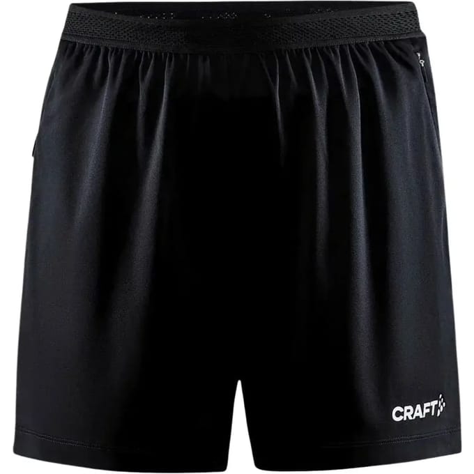 Craft Evolve Scheidsrechtersshort Dames - Zwart | Maat: M