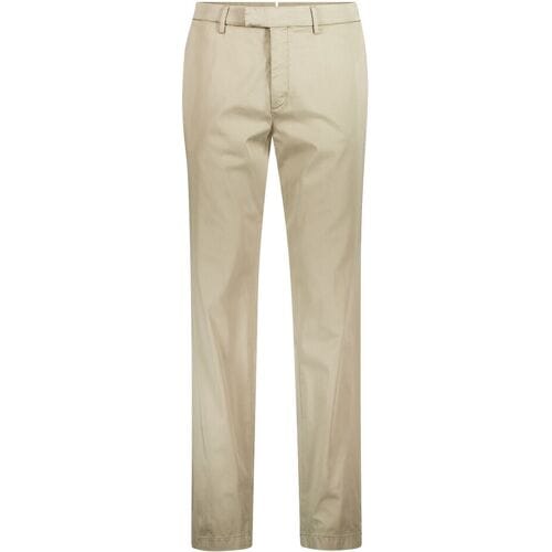 Gardeur Broek Tybalt-4 Finest Supima Cotton Lightweight Satine Cool Silk Touch Khaki / male