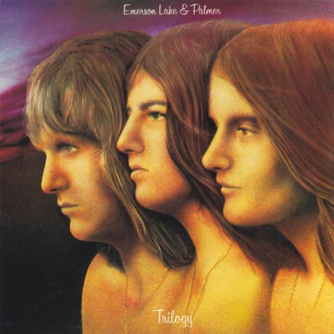 CD EMERSON LAKE  PALMER  Trilogy 191232 Atlantic 1987 Japan Rock Gebruikt orange