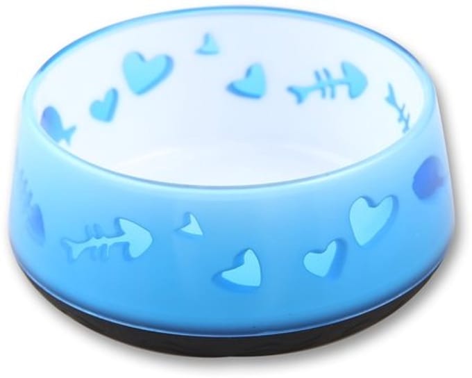 AFP - Cat Bowl Heavy Base Blue 11cm 190ml