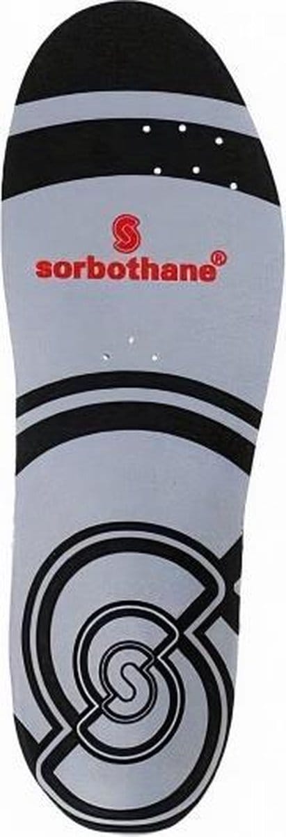 Sorbothane® Sorbo Pro schokabsorberende inlegzolen : Maat 43