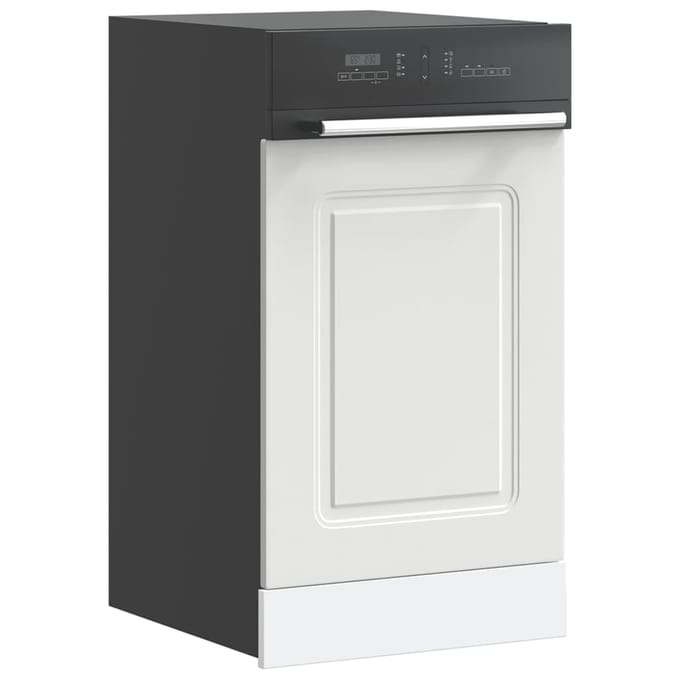 vidaXL - Vaatwaspaneel - Kalmar - 45x1,5x57 - cm - bewerkt - hout - wit
