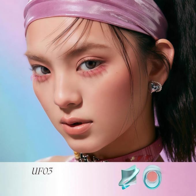 Uhue - Eye Lip & Cheek Multi-Use Cream - 6 Colors #UF06 Twilight Orange - 7g