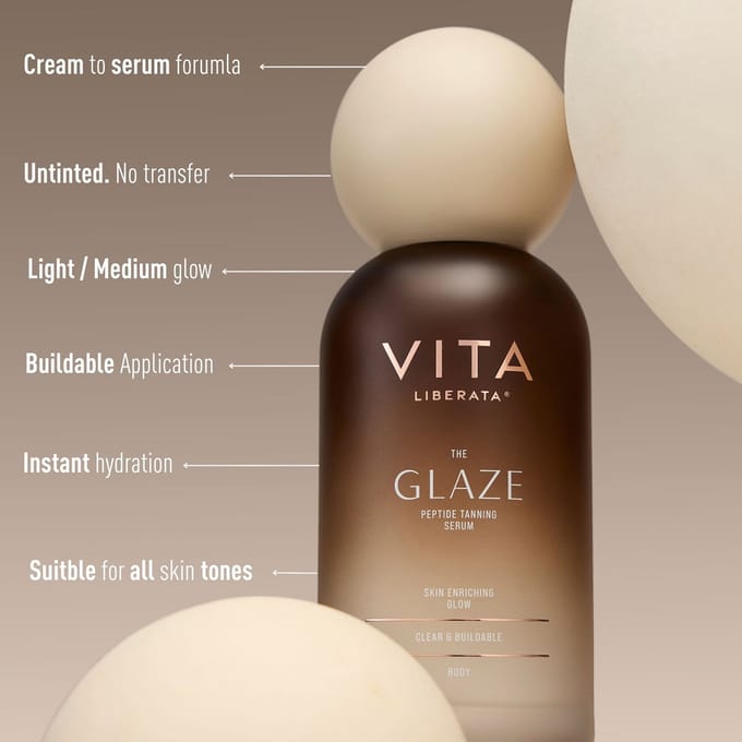 Vita Liberata The Glaze Peptide Tanning Serum 150ml