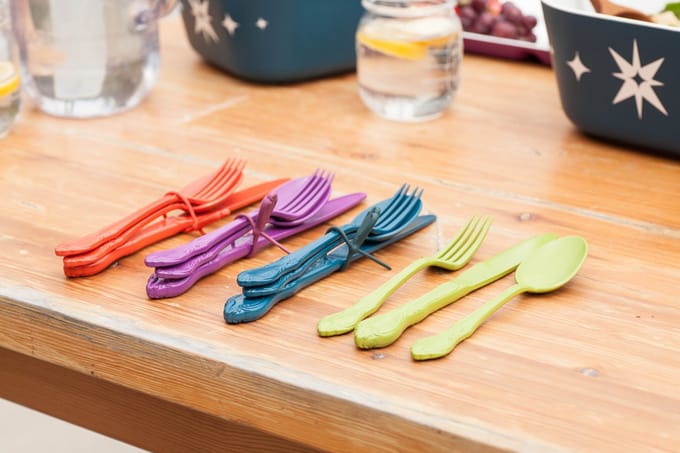 Aladdin Bestekset - Set van 3 Stuks - Tomato